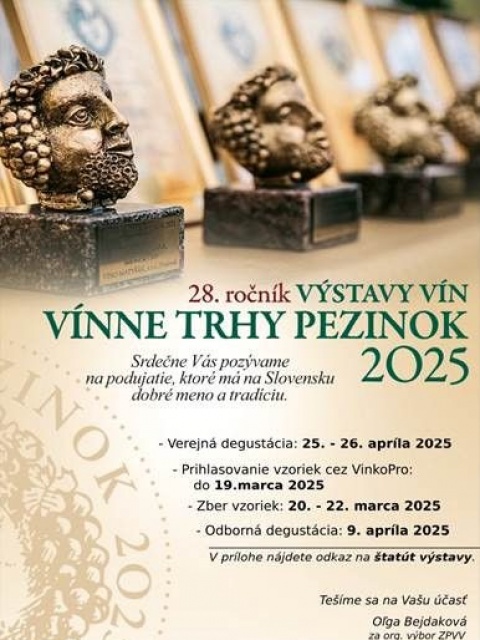 Vínne trhy Pezinok 2025