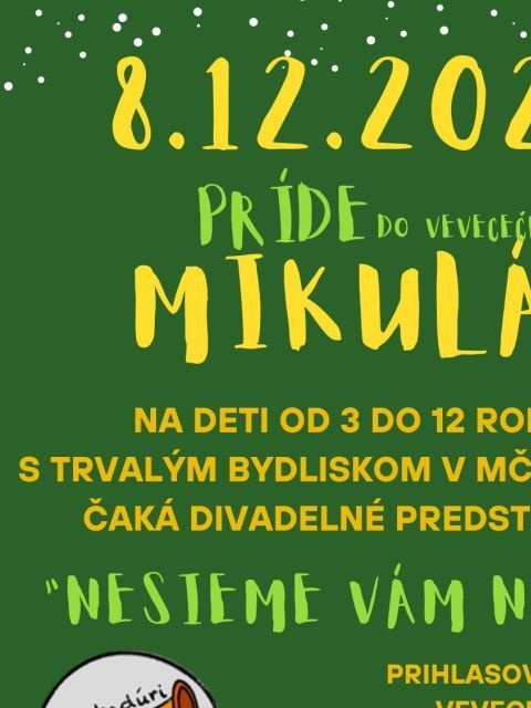 Mikuláš vo vevecečku